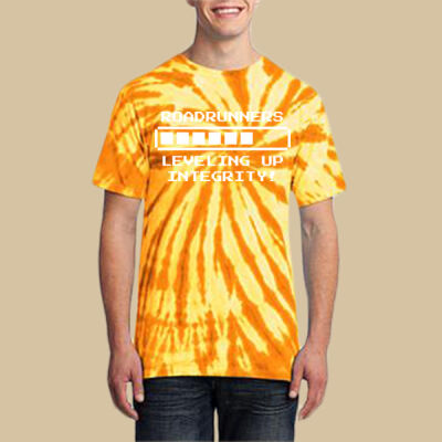 Adult Tie-Dye T-Shirt - House Uadilifu - Leveling Up Integrity Thumbnail