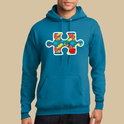 Adult - Puzzle Piece Hoodie - Autism Awareness Thumbnail