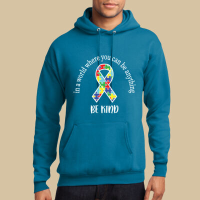Adult - Be Kind Hoodie Ribbon - Autism Awareness Thumbnail