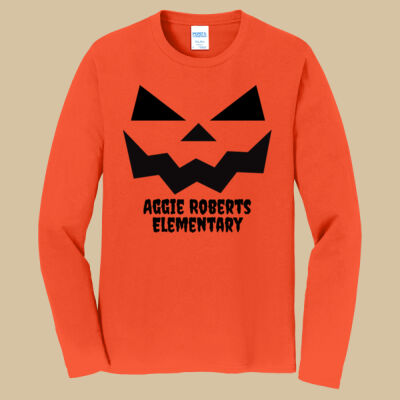 Adult Long Sleeve Shirt - Fall Holidays - Jack O' Lantern Thumbnail