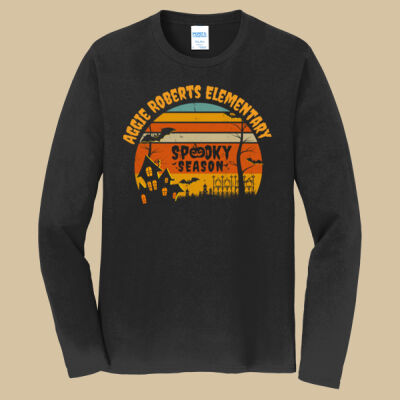 Adult Long Sleeve Shirt - Fall Holidays - Haunted House Thumbnail