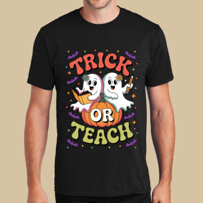 Adult T-Shirt - Fall Holidays - Trick or Teach Thumbnail
