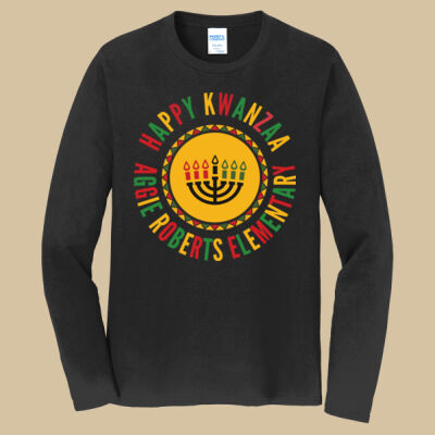 Adult Long Sleeve Shirt - Winter - Kwanzaa  Thumbnail