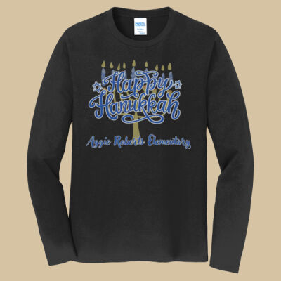 Adult Long Sleeve Shirt - Winter - Hanukkah  Thumbnail