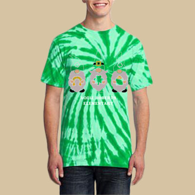 Adult Tie-Dye T-Shirt - Spring Holidays - Leprechauns Thumbnail