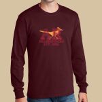 Staff Maroon Long Sleeve Shirt - Aggie Roberts Thumbnail